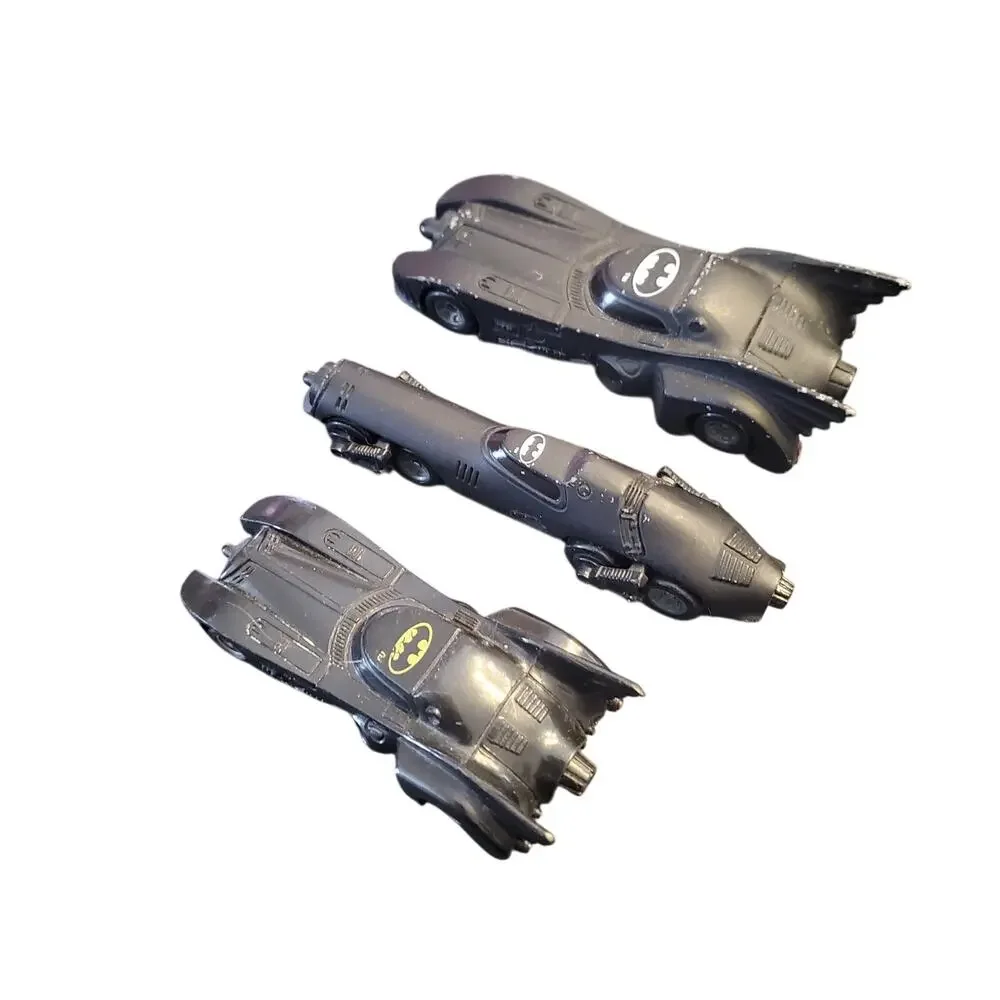 3 Vintage Batmobile Hotwheels Cars 1989 Batmobile Batmissle